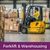 Forklift and warehousing