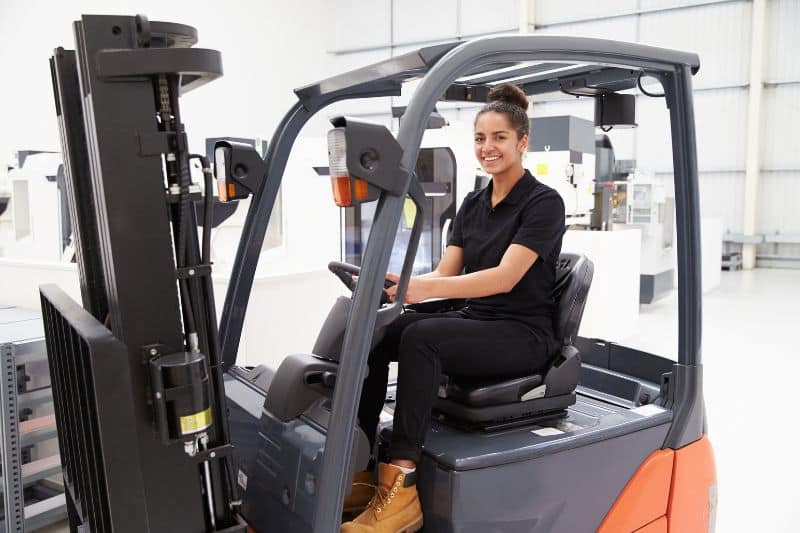 how long does it take to become a forklift truck driver in the UK